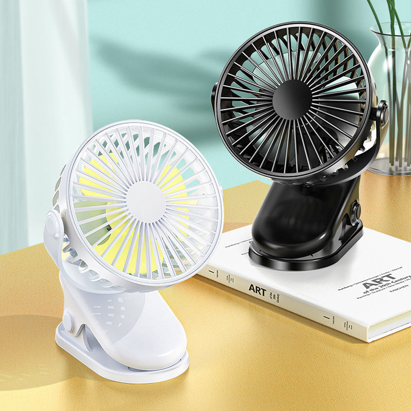 Clip Type USB Rechargeable Mini Electric Fan