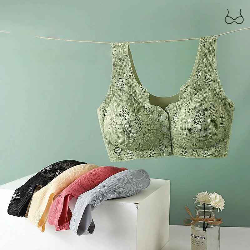 Comfortable & Convenient Front Button Bra