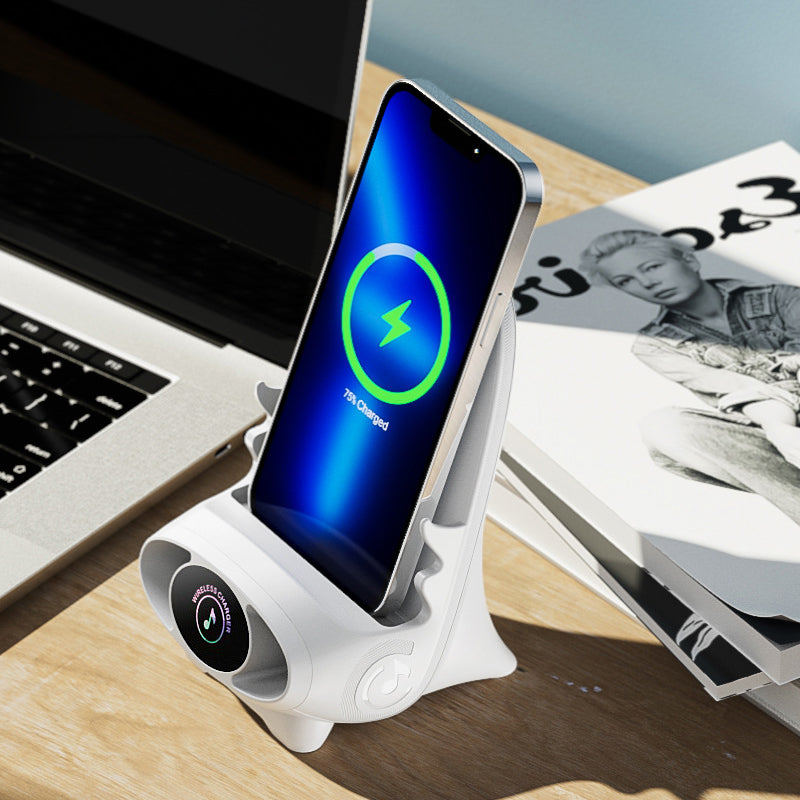 Mini Chair Wireless Fast Charger Multifunctional Phone Holder