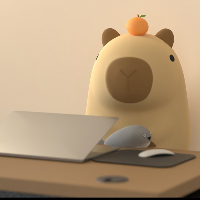 Capybara Tap Tap LED Night Lamp