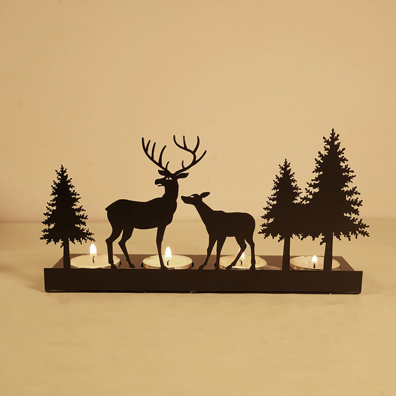 Reindeer Tealight Candle Holder