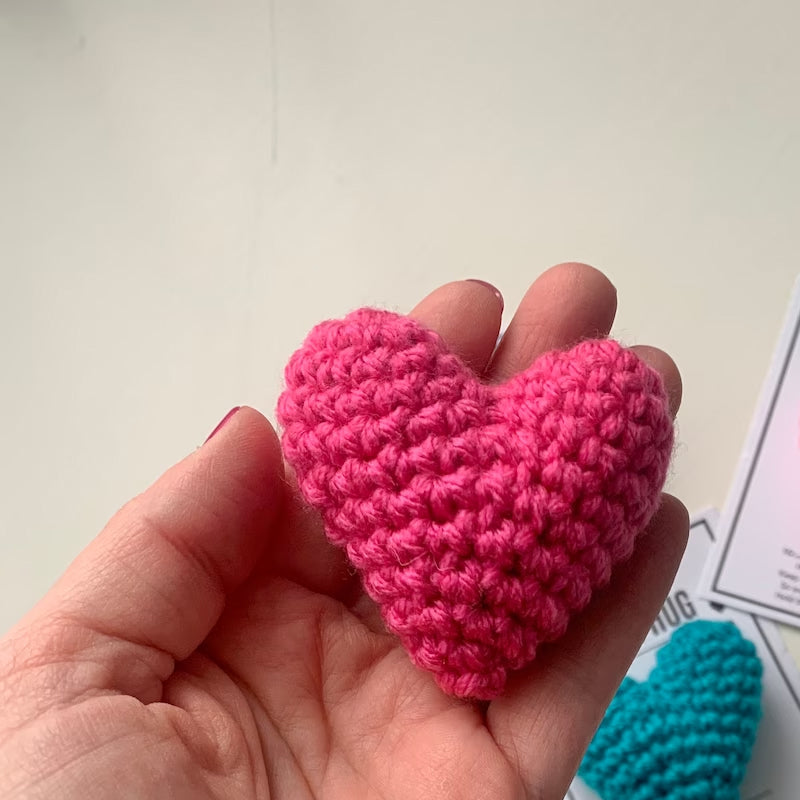 Pocket Hug Crocheted Heart Small Gift