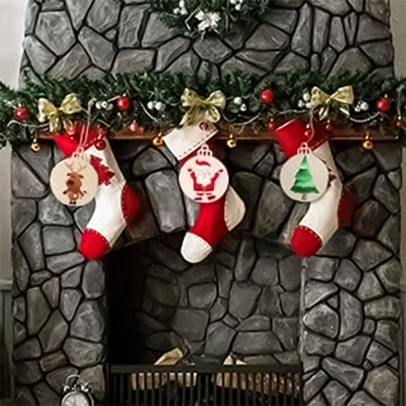 DIY Christmas hanging decorations (30 pcs)
