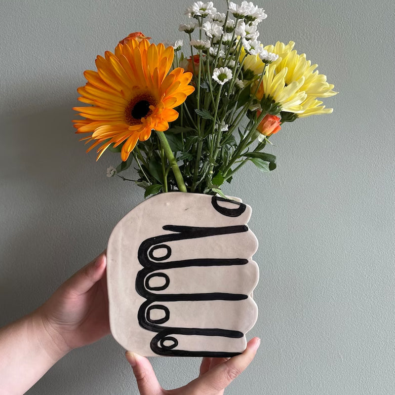 Unique Hand Vase