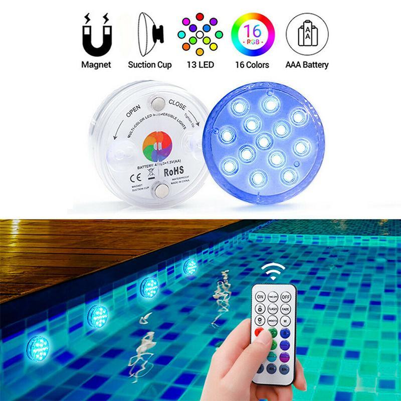 Remote Control Waterproof Magnet Suction LED Light