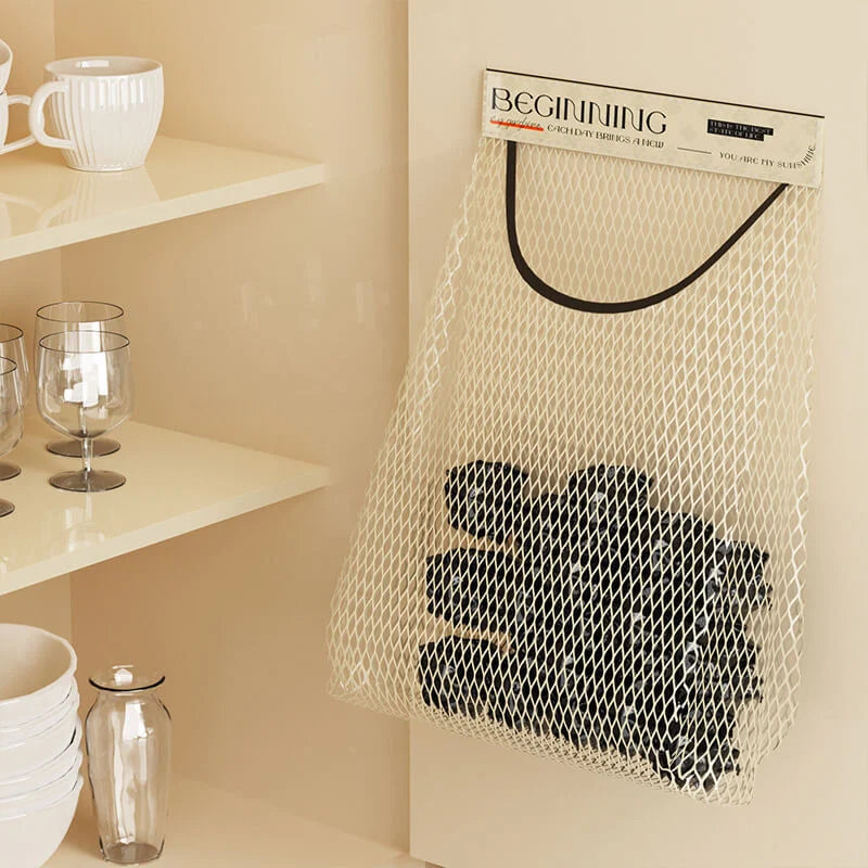 Multipurpose Velcro Storage Net Bag