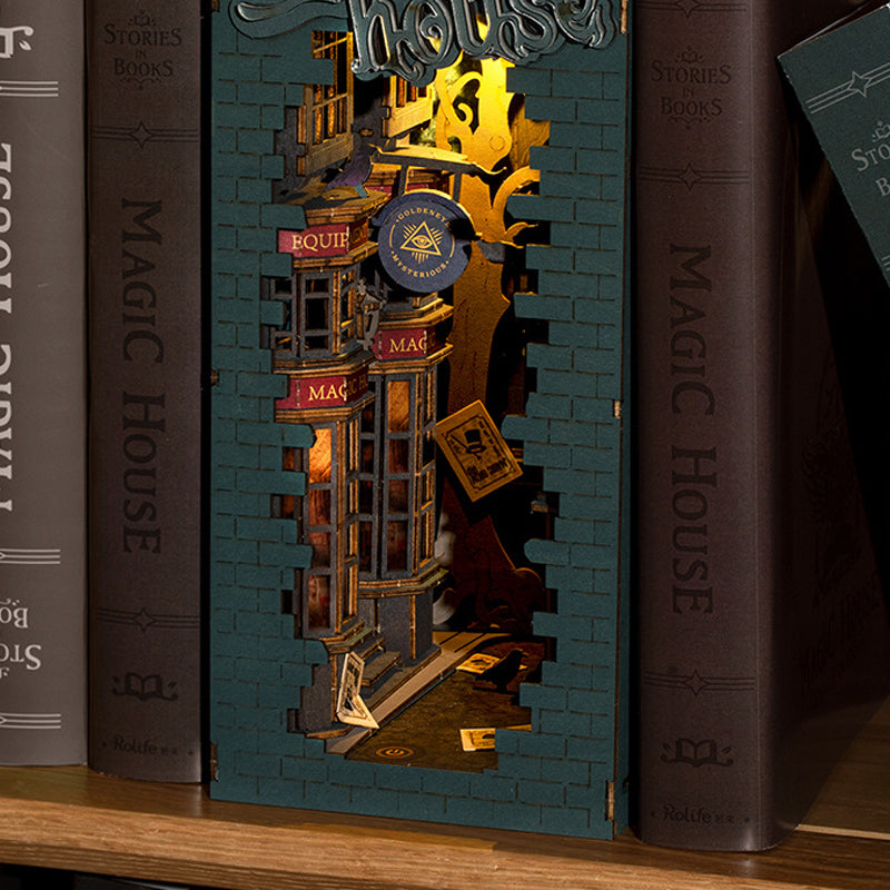 Book Nooks DIY 3D Wooden Puzzle