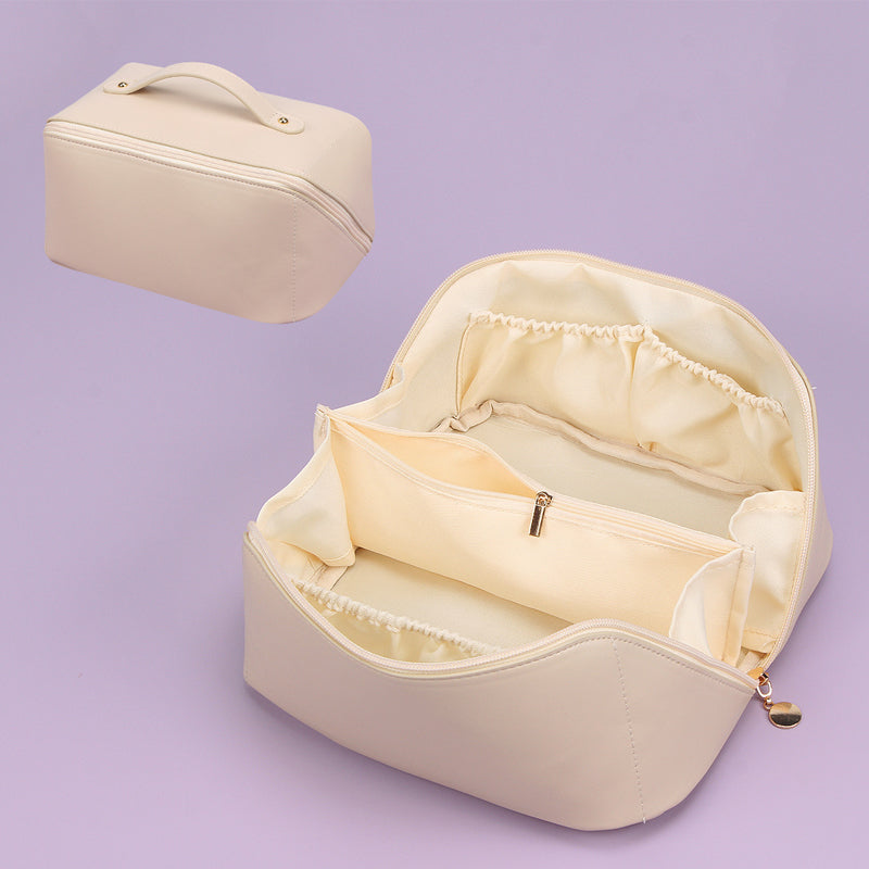 PU Portable Travel Cosmetic Storage Bag