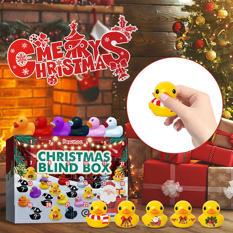 Advent Calendar 2024 - 24 Rubber Ducks for Kids