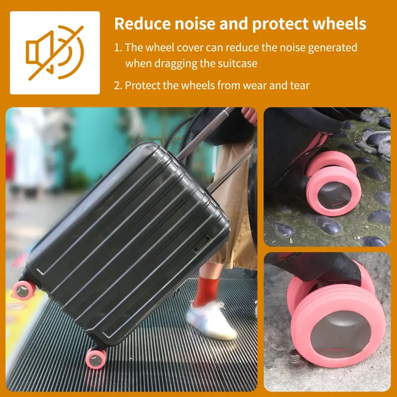 Luggage Compartment Wheel Protection Cover (8pcs)