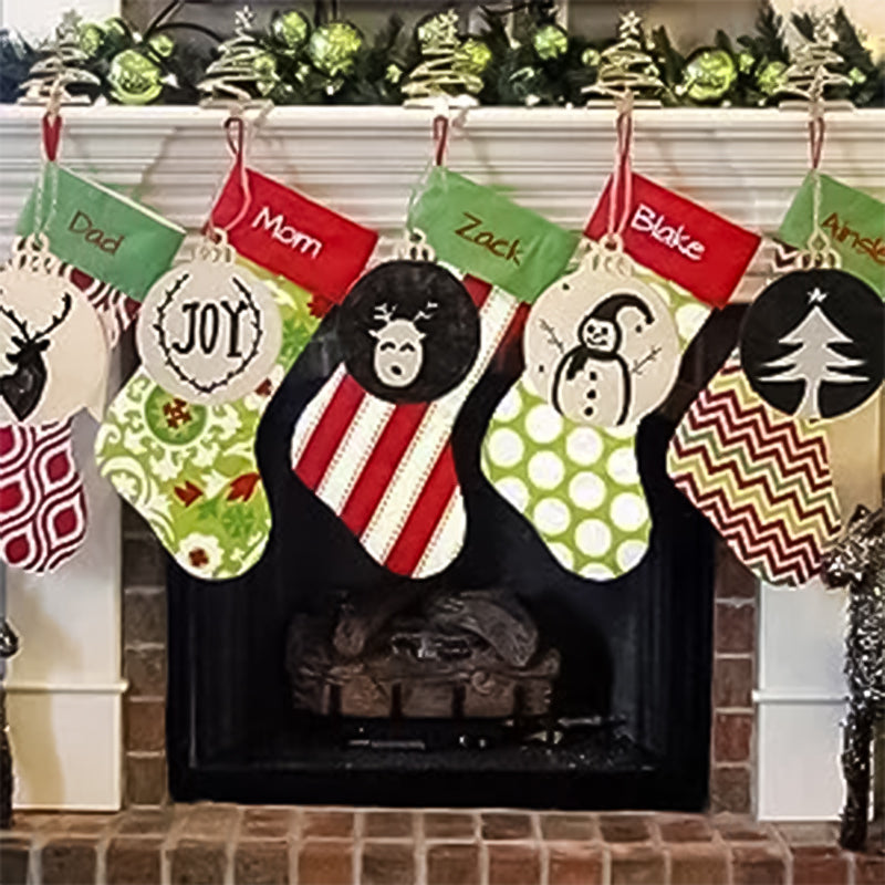 DIY Christmas hanging decorations (30 pcs)