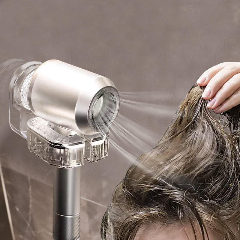 Rotating Hair Dryer Rack Punch-Free