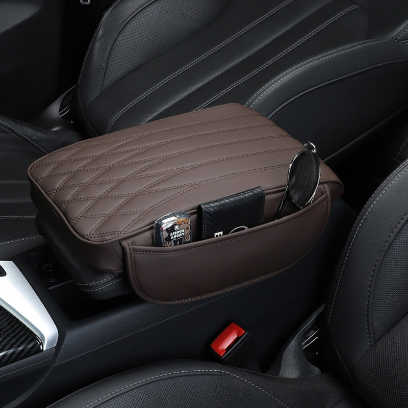 Universal Leather Car Armrest Mat