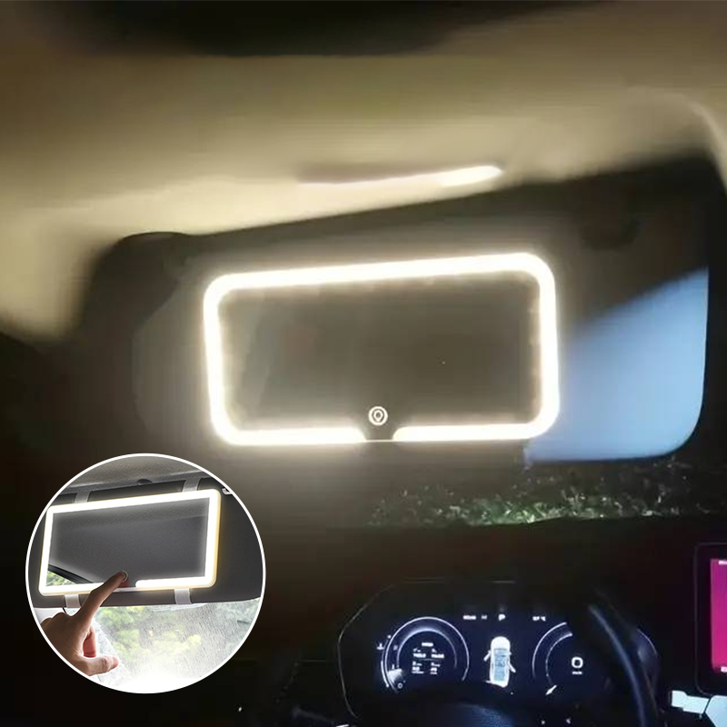 Car LED Sun Visor Vanity Mirror