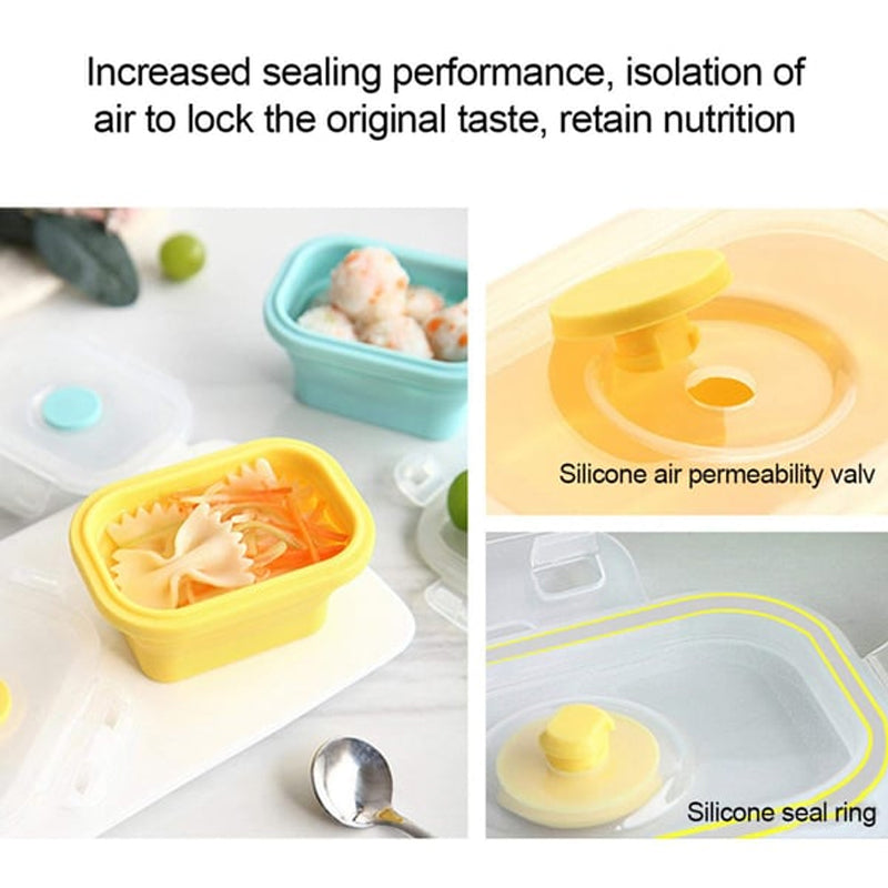 Sealable food preservation box