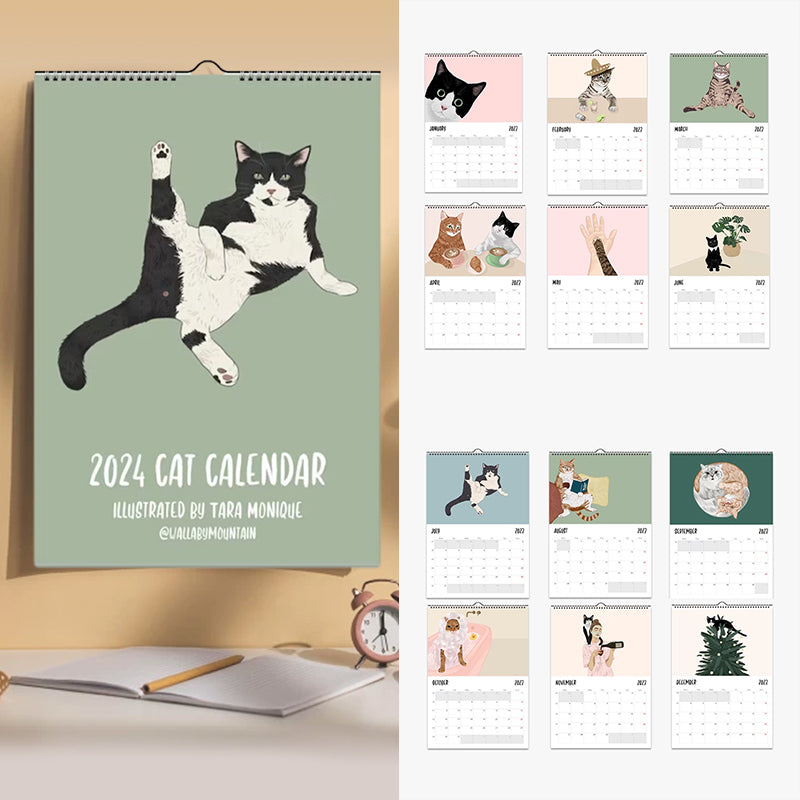 Cat Wall Calendar