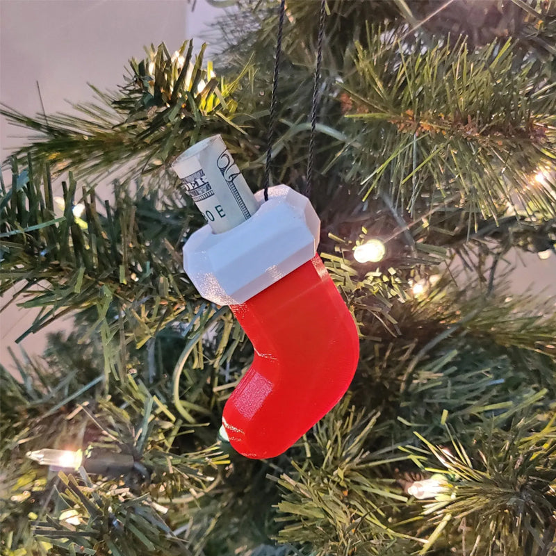 Funny Christmas Money Ornament