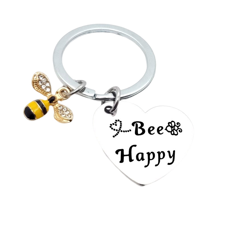 Honey Bee Keychain