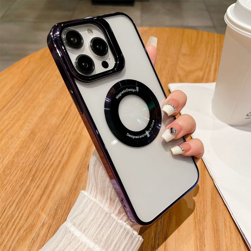 iPhone magnetic phone case with stand