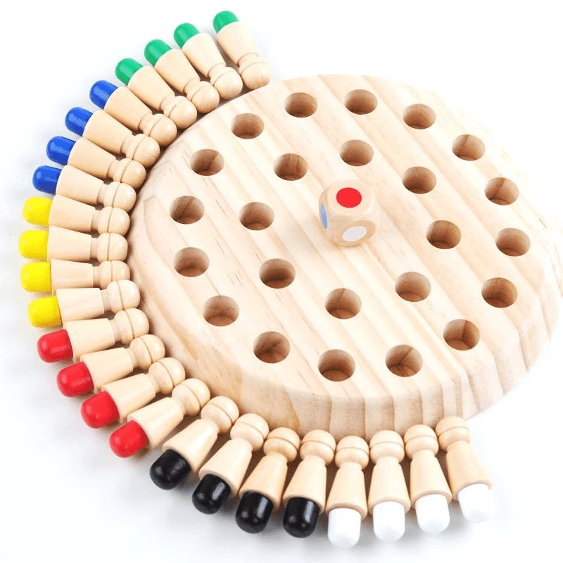 Wooden Memory Match Stick Chess