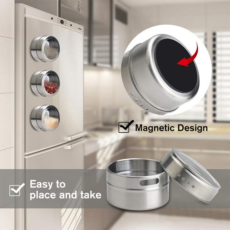 Magnetic Spice Jar