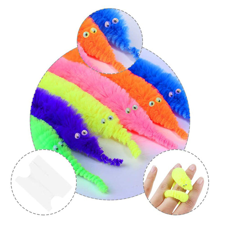 Twisty Fuzzy Worm Toys