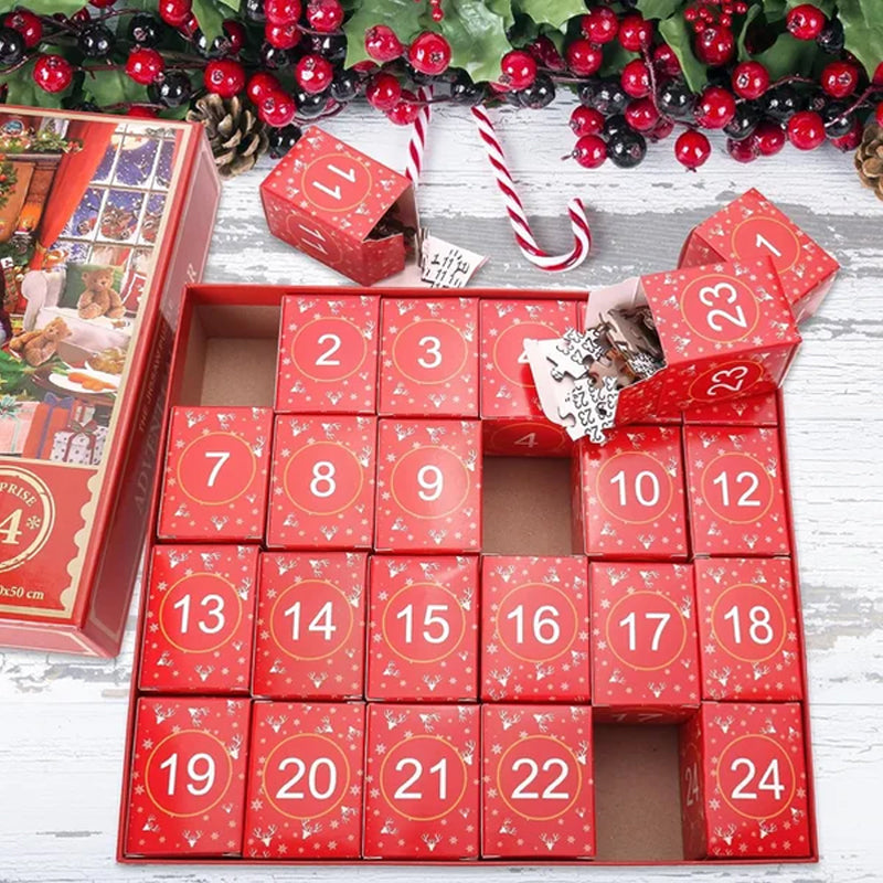 Christmas Advent Calendar Jigsaw Puzzle
