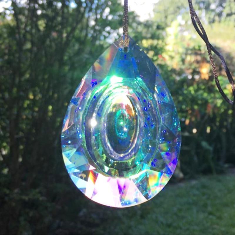 Teardrop Crystal Pendant