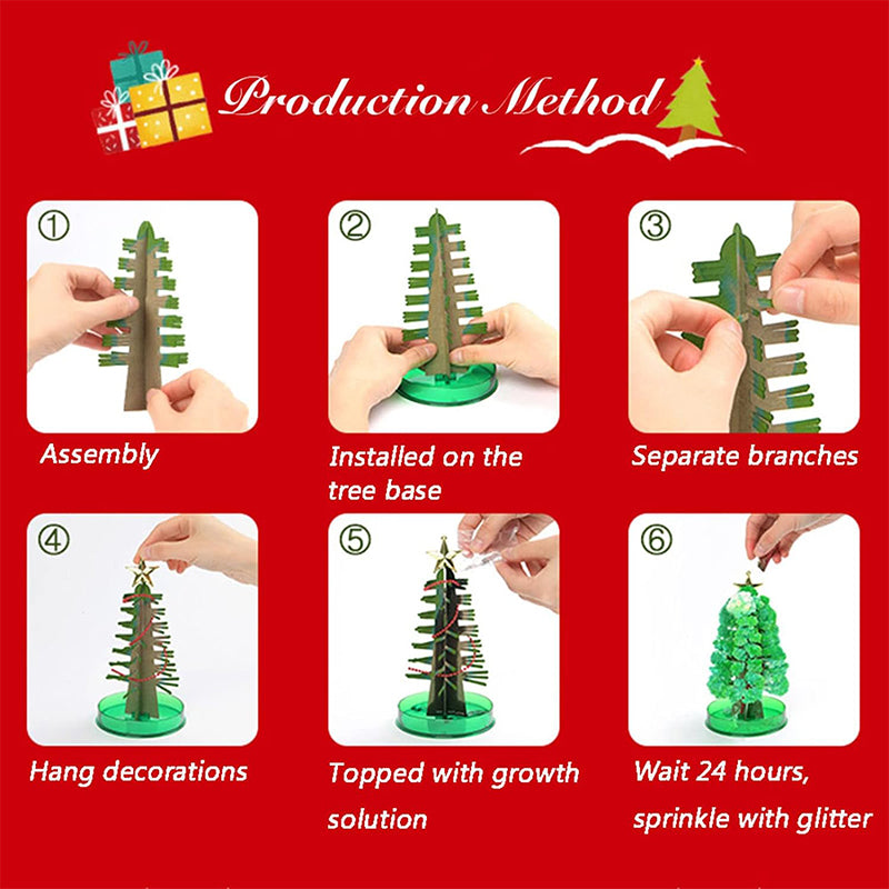 3 in 1 Mini Christmas Tree Magic Growing