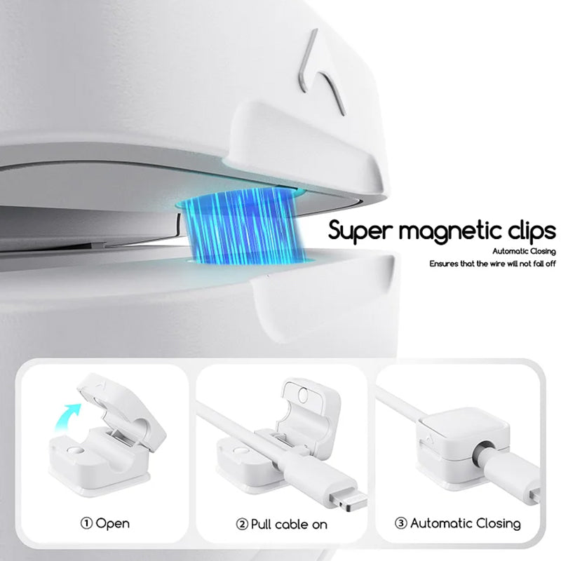 Charging Cable Magnetic Cable Organizer Storage Holder