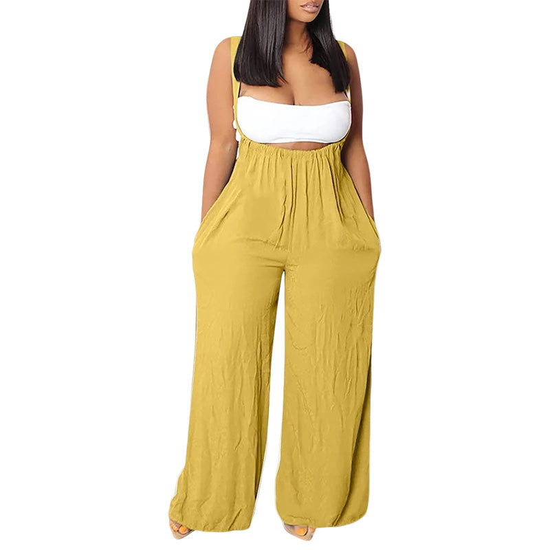 Soft Loose Solid Color Dreams Jumpsuit