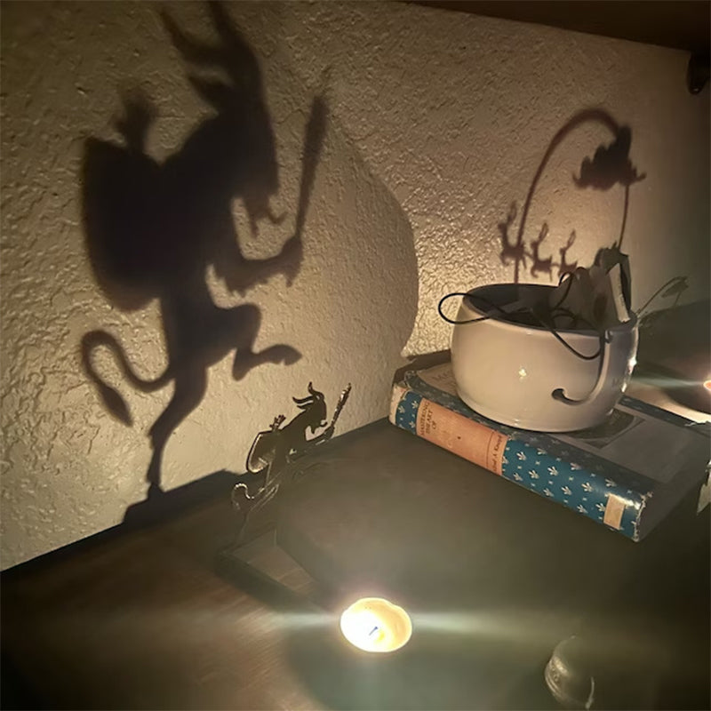 Spooktacular Halloween Shadow Decor