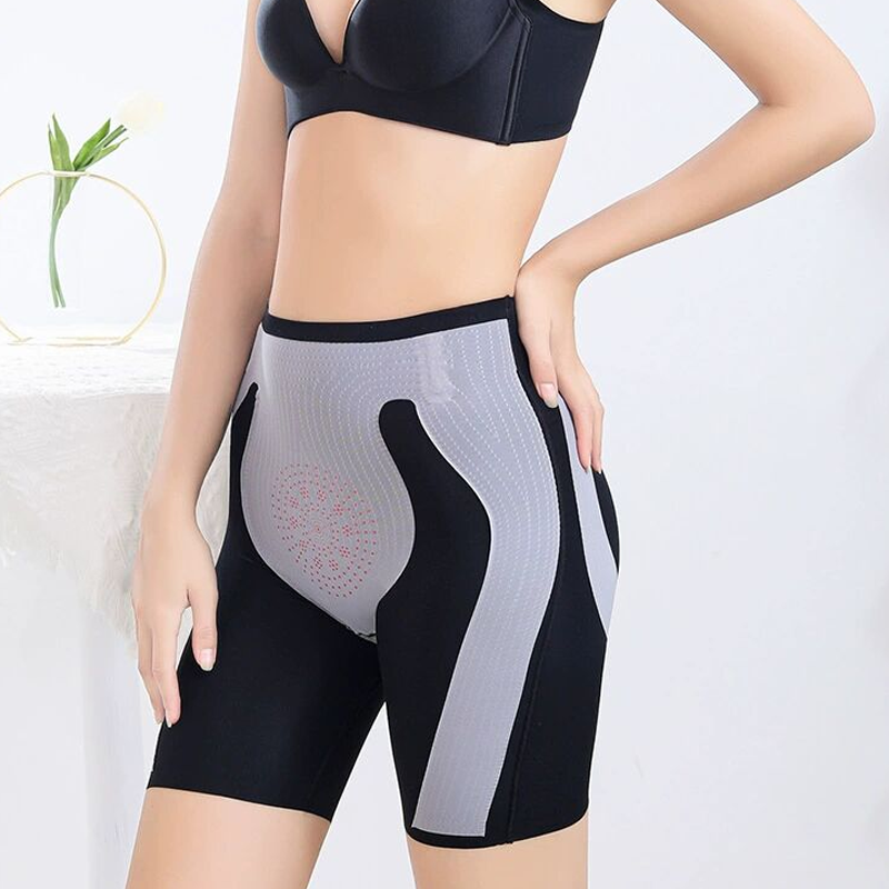 Seamless 5D Magnetic Levitation Hip Lift Sports Abdomen Shorts