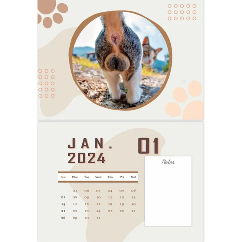 Funniest calendar of the century|"Artistic expression" of furry friends