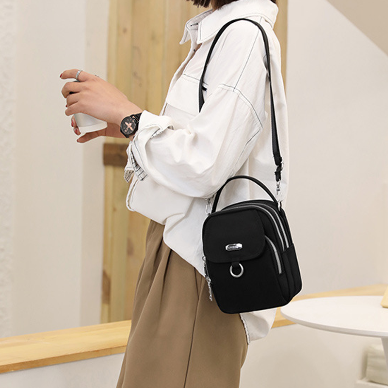 Lightweight Waterproof Multi-Pocket Crossbody Bag