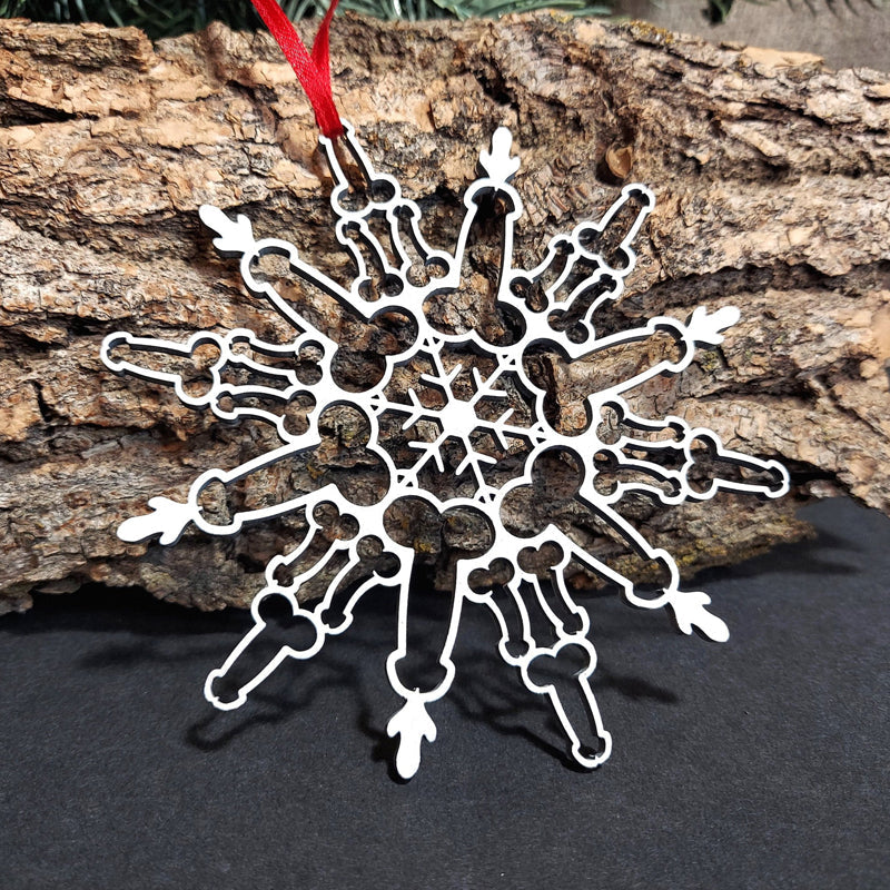 Funny Snowflake Ornament