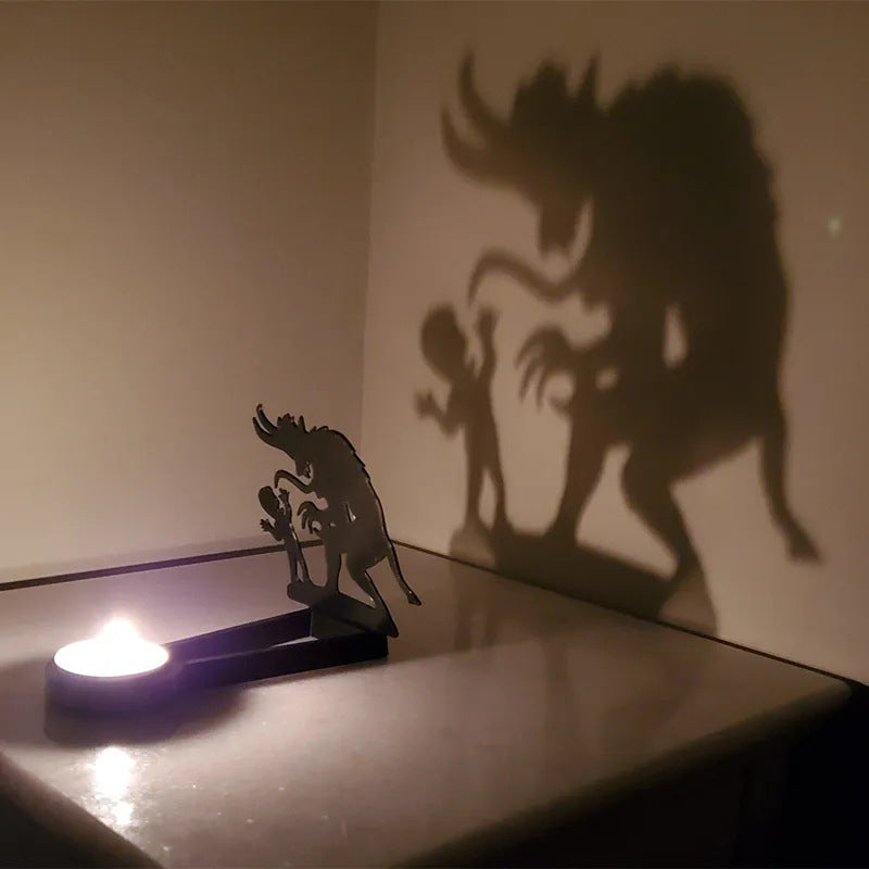 Spooktacular Halloween Shadow Decor