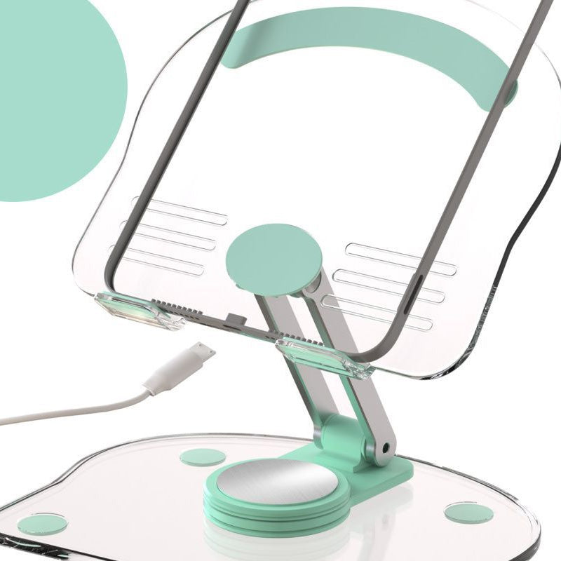 Foldable Transparent Acrylic Tablet Stand
