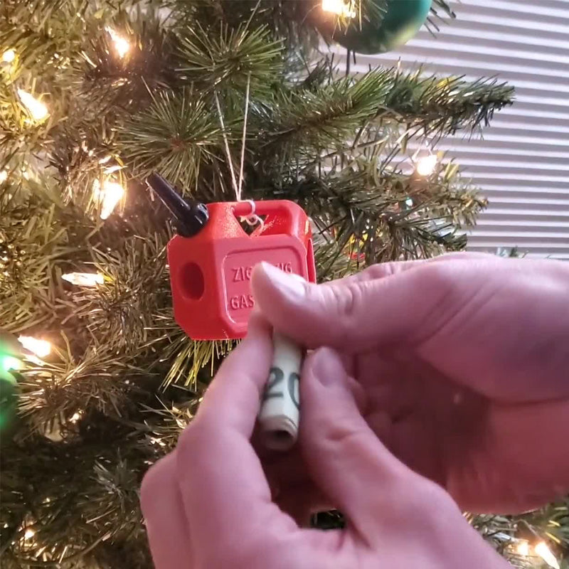 Funny Christmas Money Ornament