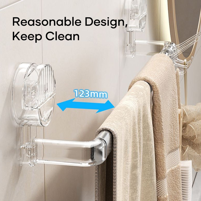 Suction Cup Towel Rack