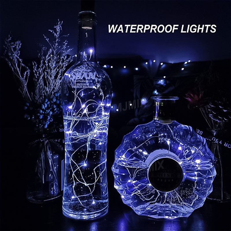 LED bottle light cork night light DIY deco gift