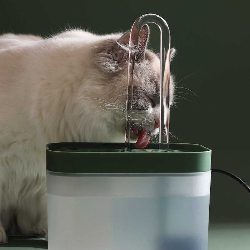 Automatic circulating water dispenser for pets