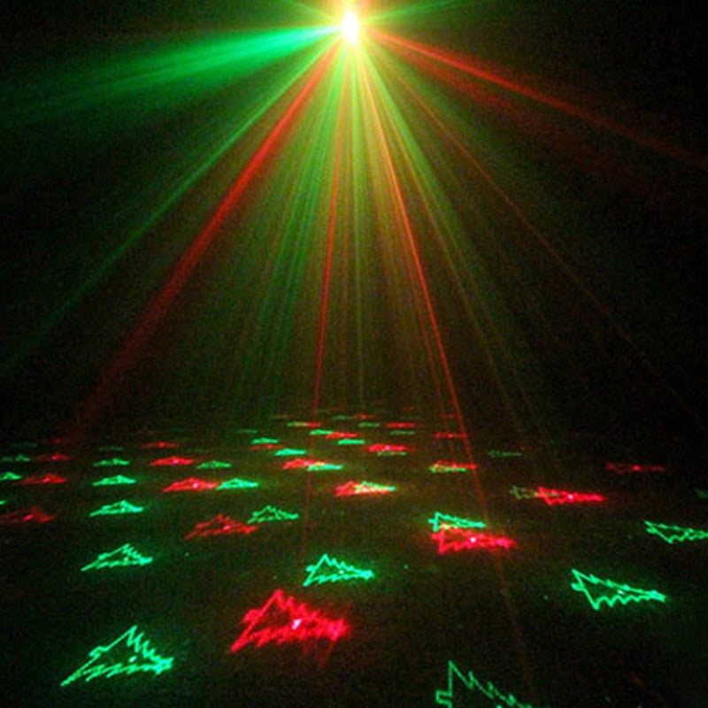 Remote control laser stage light