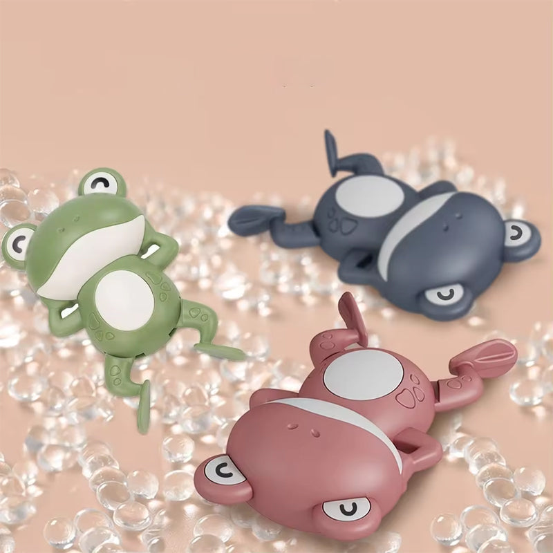 Baby Shower Clockwork Cute Animal Swimming Frog