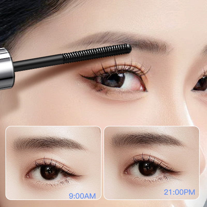 Waterproof and smudge-proof metal bottle mascara