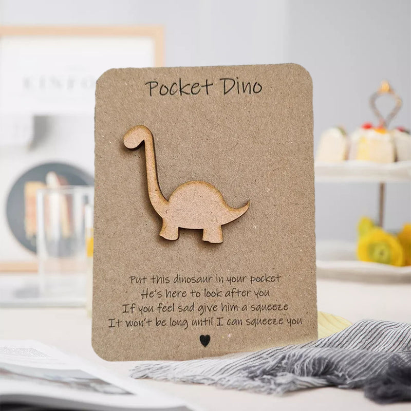 Pocket Dinosaur Hug Card