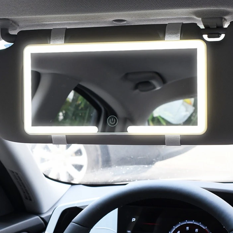 Car LED Sun Visor Vanity Mirror