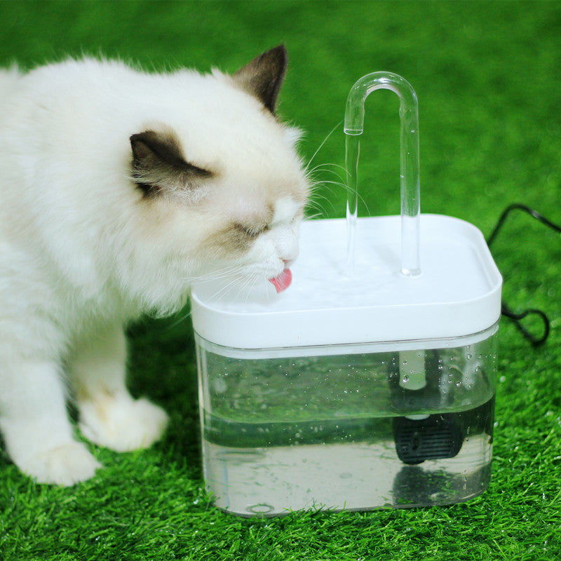 Automatic circulating water dispenser for pets