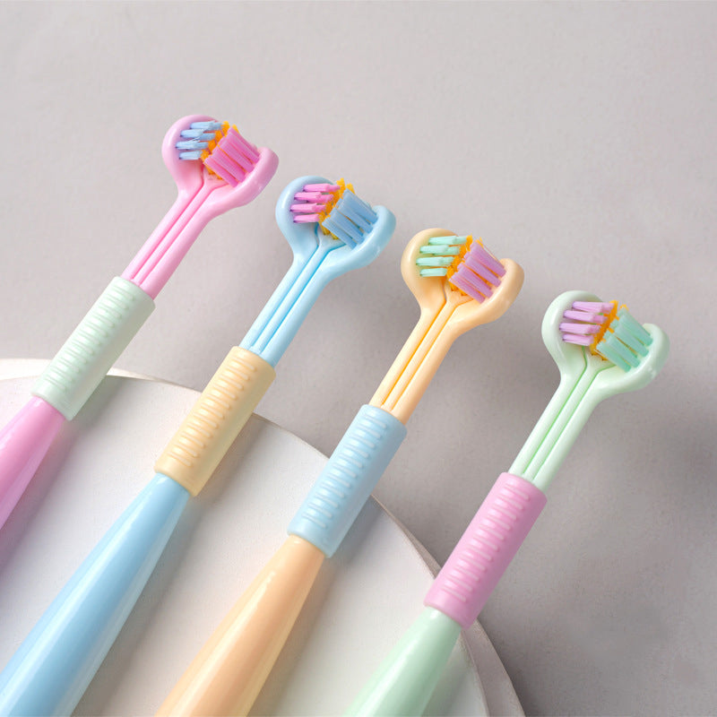 Three Sided Toothbrush