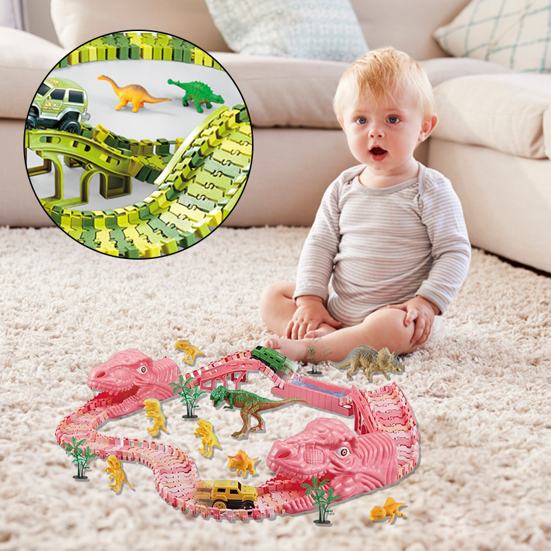 Dinosaur Track Set Toy